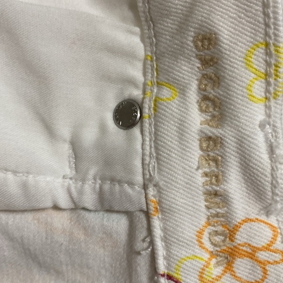 AE Pride Stretch Low-Rise Baggy Bermuda Short women 20 Colorful Graphic y2k - Picture 7 of 10